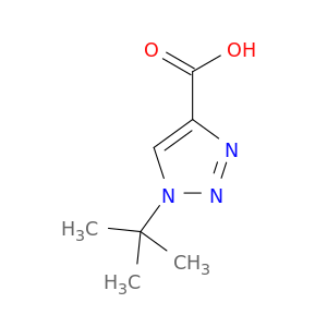 1-(叔丁基)-1H-1,2,3-三唑-4-羧酸