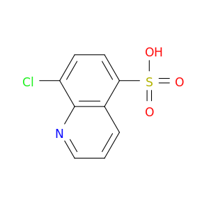 5-Quinolinesulfonic acid, 8-chloro-
