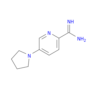 5-(pyrrolidin-1-yl)pyridine-2-carboximidamide