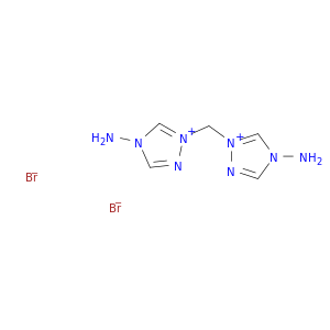 1H-1,2,4-Triazolium, 1,1'-methylenebis[4-amino-, dibromide