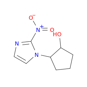 Cyclopentanol, 2-(2-nitro-1H-imidazol-1-yl)-