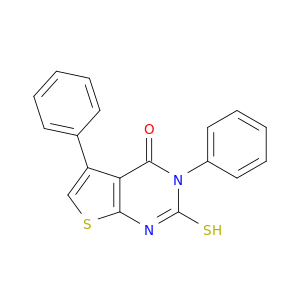 3,5-二苯基-2-硫基-2,3-二氢噻吩并[2,3-D]吡啶-4(1H)-酮