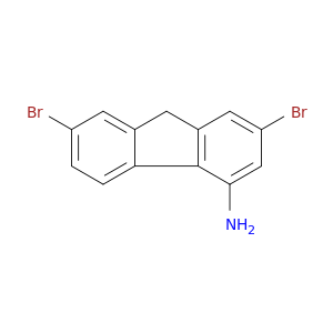 2,7-Dibromo-9H-fluoren-4-amine