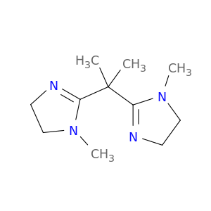 1H-Imidazole, 2,2'-(1-methylethylidene)bis[4,5-dihydro-1-methyl-