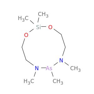 1,3-Dioxa-6,8-diaza-7-arsa-2-silacyclodecane, 2,2,6,7,8-pentamethyl-