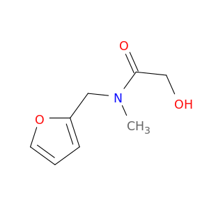 N-(furan-2-ylmethyl)-2-hydroxy-N-methylacetamide