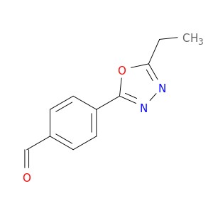 4-(5-乙基-1,3,4-噁二唑-2-基)苯甲醛