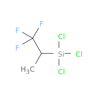 Silane, trichloro(2,2,2-trifluoro-1-methylethyl)-