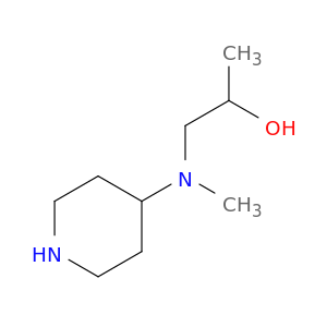 1-[Methyl(piperidin-4-yl)amino]propan-2-ol