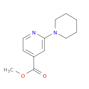 4-Pyridinecarboxylicacid, 2-(1-piperidinyl)-, methyl ester