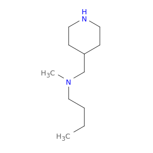 butyl(methyl)(piperidin-4-ylmethyl)amine