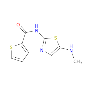2-Thiophenecarboxamide, N-[5-(methylamino)-2-thiazolyl]-