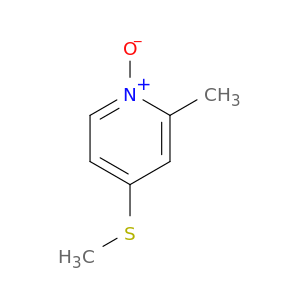 Pyridine, 2-methyl-4-(methylthio)-, 1-oxide