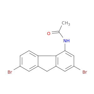 N-(2,7-二溴-9H-氟化烯-4-基)乙酰胺