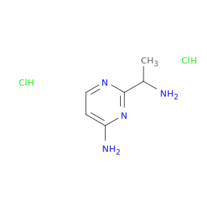 2-嘧啶甲烷胺,4-氨基-α-甲基-盐酸盐(1：2)
