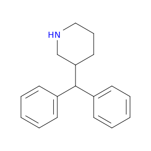 Piperidine, 3-(diphenylmethyl)-