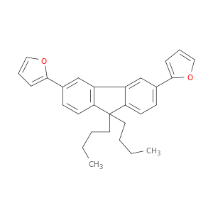 Furan, 2,2'-(9,9-dibutyl-9H-fluorene-3,6-diyl)bis-