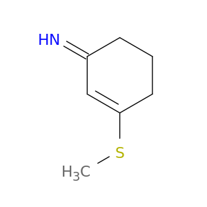 2-Cyclohexen-1-imine, 3-(methylthio)-