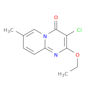 4H-Pyrido[1,2-a]pyrimidin-4-one, 3-chloro-2-ethoxy-7-methyl-