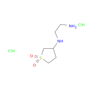 3-((2-Aminoethyl)amino)tetrahydrothiophene 1,1-dioxide dihydrochloride