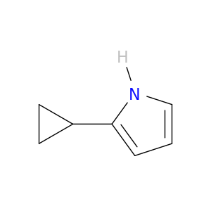1H-Pyrrole, 2-cyclopropyl-