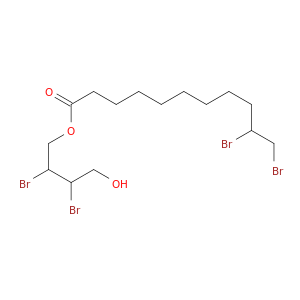 Undecanoic acid, 10,11-dibromo-, 2,3-dibromo-4-hydroxybutyl ester