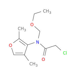 Acetamide, 2-chloro-N-(2,4-dimethyl-3-furanyl)-N-(ethoxymethyl)-
