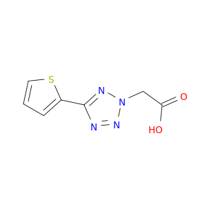 2-(5-(Thiophen-2-yl)-2H-tetrazol-2-yl)acetic acid