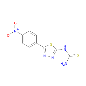 Thiourea, [5-(4-nitrophenyl)-1,3,4-thiadiazol-2-yl]-