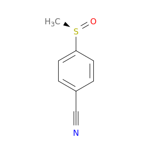 Benzonitrile, 4-[(R)-methylsulfinyl]-