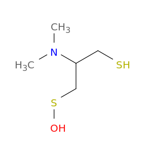 1-Propanesulfenic acid, 2-(dimethylamino)-3-mercapto-