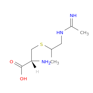 L-Cysteine, S-[2-[(1-iminoethyl)amino]-1-methylethyl]-