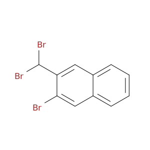Naphthalene, 2-bromo-3-(dibromomethyl)-