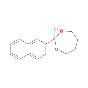 1,3-Dioxepane, 2-methyl-2-(2-naphthalenyl)-