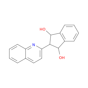 1H-Indene-1,3-diol, 2,3-dihydro-2-(2-quinolinyl)-