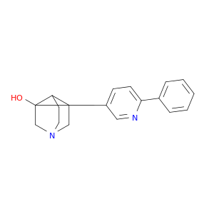 1-Azabicyclo[2.2.2]octan-3-ol, 3-(6-phenyl-3-pyridinyl)-