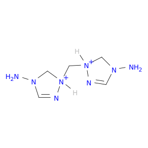 1H-1,2,4-Triazolium, 1,1'-methylenebis[4-amino-