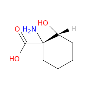 Cyclohexanecarboxylicacid, 1-amino-2-hydroxy-, (1S,2R)-
