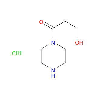 3-Hydroxy-1-(piperazin-1-yl)propan-1-one hydrochloride