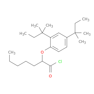Heptanoyl chloride, 2-[2,4-bis(1,1-dimethylpropyl)phenoxy]-