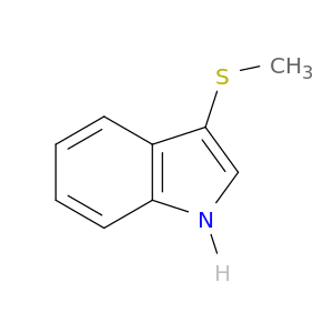 3-(甲基硫基)-1H-吲哚