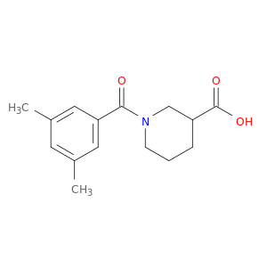 1-(3,5-Dimethylbenzoyl)piperidine-3-carboxylic Acid