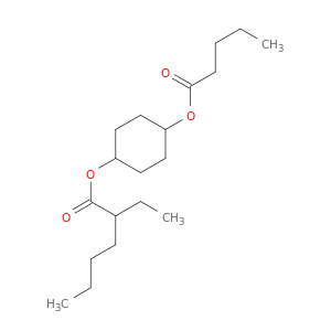 Hexanoic acid, 2-ethyl-, 4-[(1-oxopentyl)oxy]cyclohexyl ester