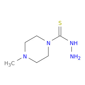 1-Piperazinecarbothioicacid, 4-methyl-, hydrazide