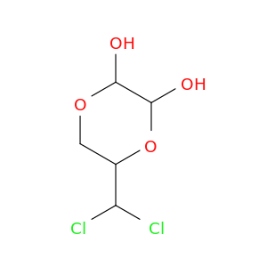 1,4-Dioxane-2,3-diol, 5-(dichloromethyl)-