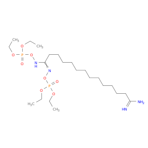 Tetradecanediimidamide, N,N''-bis[(diethoxyphosphinyl)oxy]-