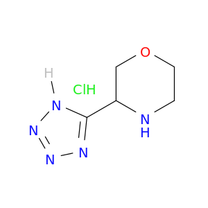 3-(1H-Tetrazol-5-yl)morpholine Hydrochloride