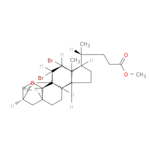 methyl 11,12-dibromo-3,9-epoxycholan-24-oate