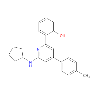 Phenol, 2-[6-(cyclopentylamino)-4-(4-methylphenyl)-2-pyridinyl]-