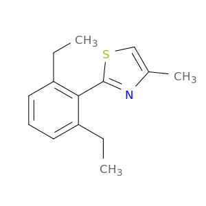 噻唑,2-(2,6-二乙基苯基)-4-甲基-
